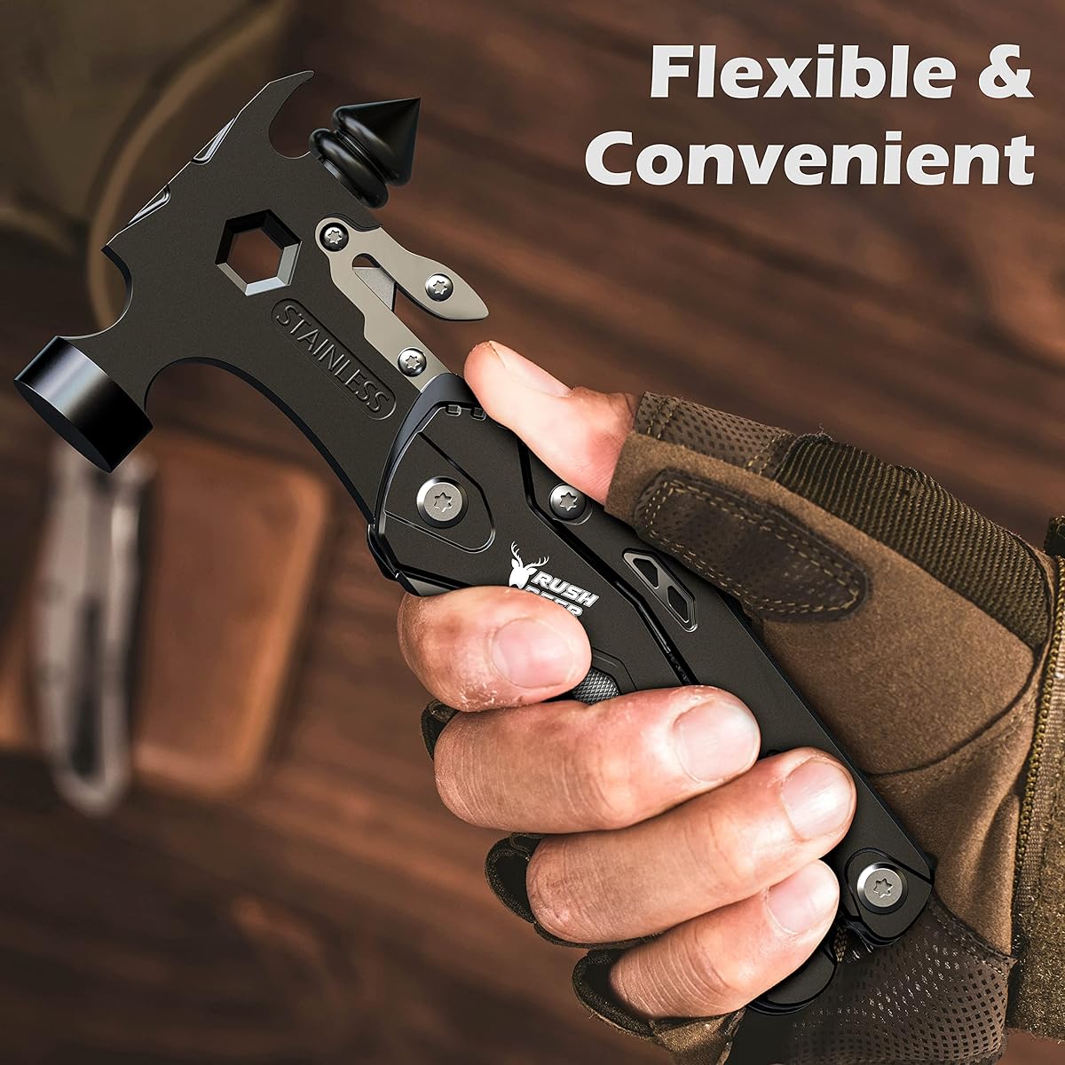 Hammer Multitool with Bag Outdoor 16 in 1