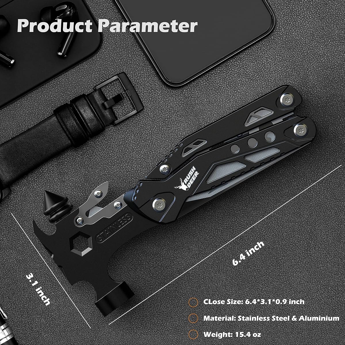 Hammer Multitool with Bag Outdoor 16 in 1